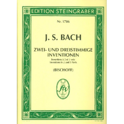 Zwei- und dreistimmige Inventionen -Johann Sebastian Bach