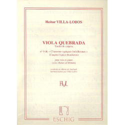 Viola quebrada : für Klavier -Heitor Villa-Lobos