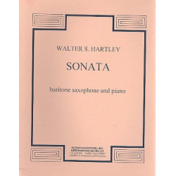 Sonata for baritone saxophone and piano -Walter S. Hartley