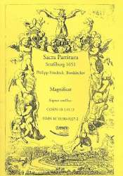 Magnificat für Sopran und Bc -Philipp Friedrich Böddecker