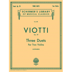 3 Duets, Op. 29 -Giovanni Battista Viotti / Arr.Leopold Lichtenberg
