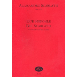 2 sinfoniae del Scarlatti für -Alessandro Scarlatti