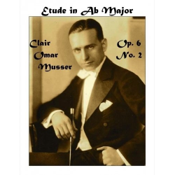 Etude op. 6 No. 2 in Ab for Marimba and Piano -Clair Omar Musser