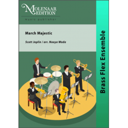 March Majestic - Special version for Brass (5 voices/parts) -Scott Joplin / Arr.Naoya Wada