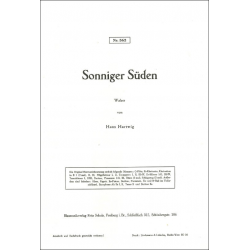 Sonniger Süden (Konzertwalzer) -Hans Hartwig
