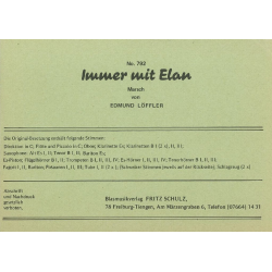 Immer mit Elan (6/8-Marsch) -Edmund Löffler