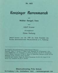Gruß an Kenzingen (Kenzinger Narrenmarsch) -Dieter Herborg / Arr.Dieter Herborg