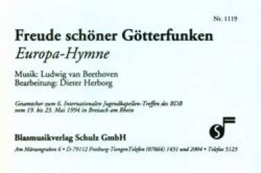 Freude schöner Götterfunken (Europa-Hymne) -Ludwig van Beethoven / Arr.Dieter Herborg