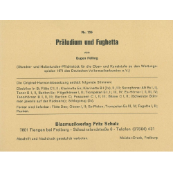 Präludium und Fughetta -Eugen Fülling