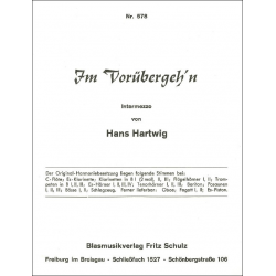 Im Vorübergehen -Hans Hartwig