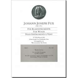 Serenata (f. 2 Solo-Trompeten und BLO) -Johann Joseph Fux / Arr.William A. Schaefer