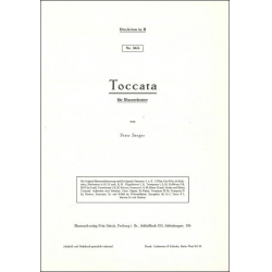 Toccata f. Blasorchester -Peter Seeger