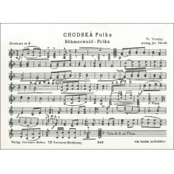 Chodska Polka (Böhmerwald-Polka) -Frantisek Vrsecky / Arr.Jaroslav Novák