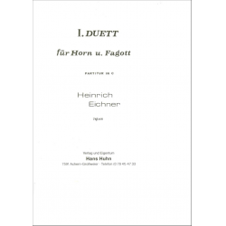 Duett für Horn und Fagott -Heinrich Eichner