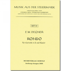 Rondo für Klarinette und Klavier -Erich Wolf Degner