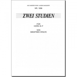 Zwei Studien für Horn in F -Siegfried Stolte