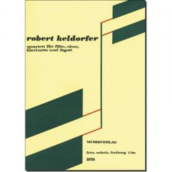 Quartett für Flöte, Oboe, Klarinette und Fagott -Robert Keldorfer
