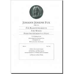 Zwei Ouvertüren -Johann Joseph Fux / Arr.Klaus Winkler