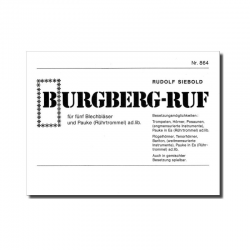 Burgberg-Ruf -Rudolf Siebold