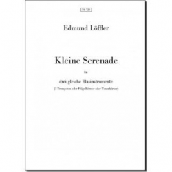 Kleine Serenade für drei gleiche Blasinstrumente -Edmund Löffler