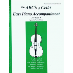 The ABC's of cello vol.3 : -Janice Tucker Rhoda