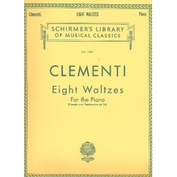 8 Waltzes for piano -Muzio Clementi