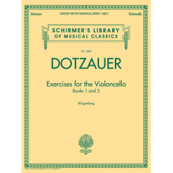 Exercises for the Violoncello  Books 1 and 2 -Justus Johann Friedrich Dotzauer