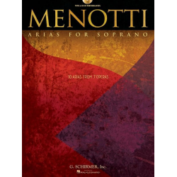 Menotti Arias for Soprano -Gian Carlo Menotti