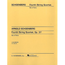 String Quartet No. 4, Op. 37 -Arnold Schönberg
