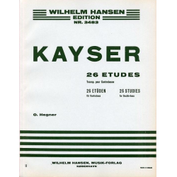 26 Etudes -H. E. Kayser