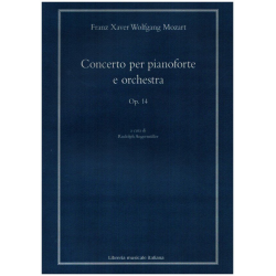9788870964257 Concerto op.14 -Franz Xaver Mozart