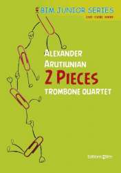 2 PIECES : FOR TROMBONE QUARTET -Alexander Arutjunjan