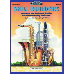 Skill Builders - Book 2 (Percussion) -Andrew Balent / Arr.Quincy C. Hilliard