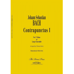 Contrapunctus 1 : for -Johann Sebastian Bach