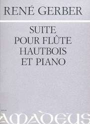 Suite - pour flûte, hautbois et piano -Rene Gerber