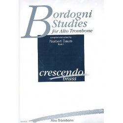 Studies vol.1 for alto trombone -Marco Bordogni