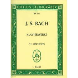 Größere Klavierwerke Band 1 -Johann Sebastian Bach