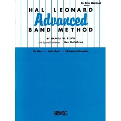 Hal Leonard Advanced Band Method -Harold W. Rusch