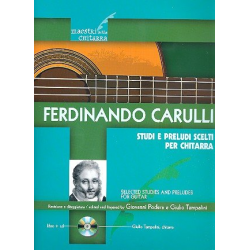 Preludi e studi scelti (+CD) -Francisco Tarrega