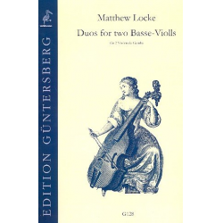 Duos for 2 Basse-Violls für 2 -Matthew Locke