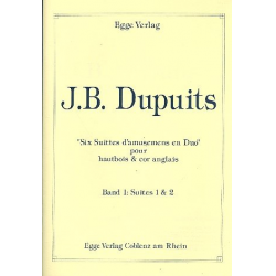 6 Suittes d'amusemens en duo Band 1 (Nr.1-2) -Jean Baptiste Dupuits