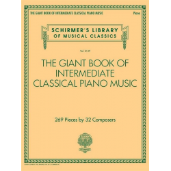 Giant Book of Intermediate Classical Piano Music -Diverse