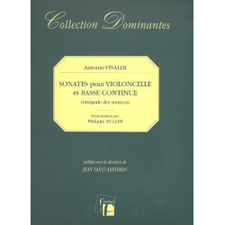 Sonates pour violoncelle et bc -Antonio Vivaldi