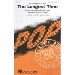 The Longest Time -Billy Joel / Arr.Kirby Shaw