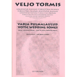 Votic Wedding Songs from the series -Veljo Tormis