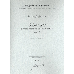 6 Sonaten op.15 -Giovanni Battista Cirri