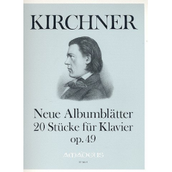 Neue Albumblätter 20 Stücke op.49 - -Theodor Kirchner