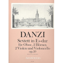 Sextett Es-Dur op.10 - für Oboe, - Franz Danzi