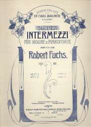 7 Intermezzi op.82 Band 1 (Nr.1-3) -Robert Fuchs