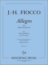 Allegro für Violine und Klavier - Joseph-Hector Fiocco